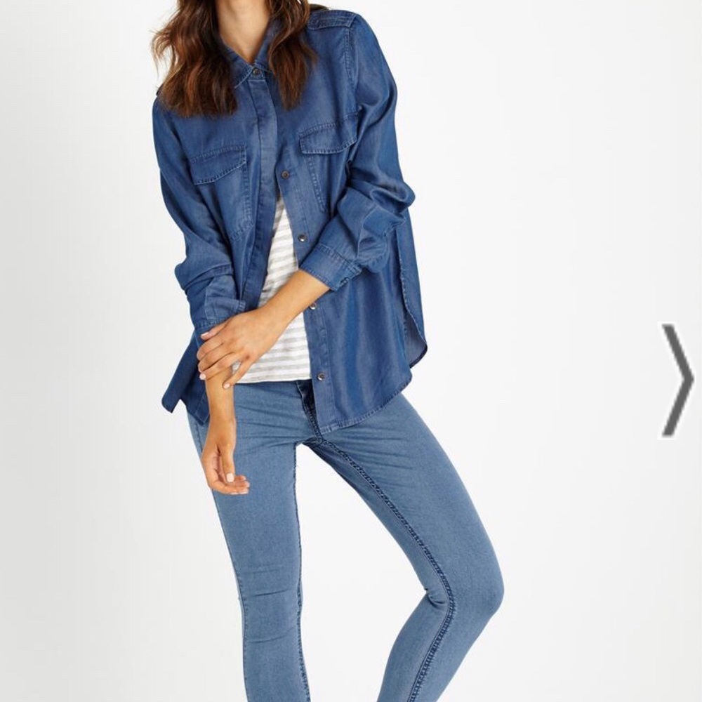 Ninety one Chambray Long Sleeve Shirt